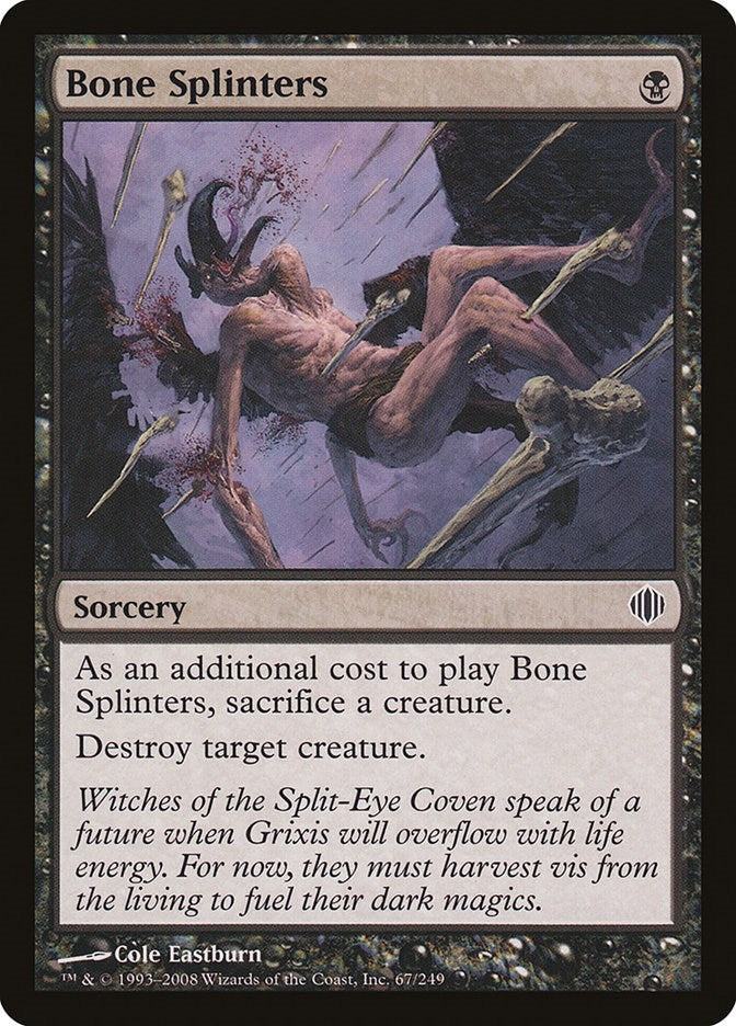 Image for Bone Splinters (67) (ALA) - Magic: The Gathering