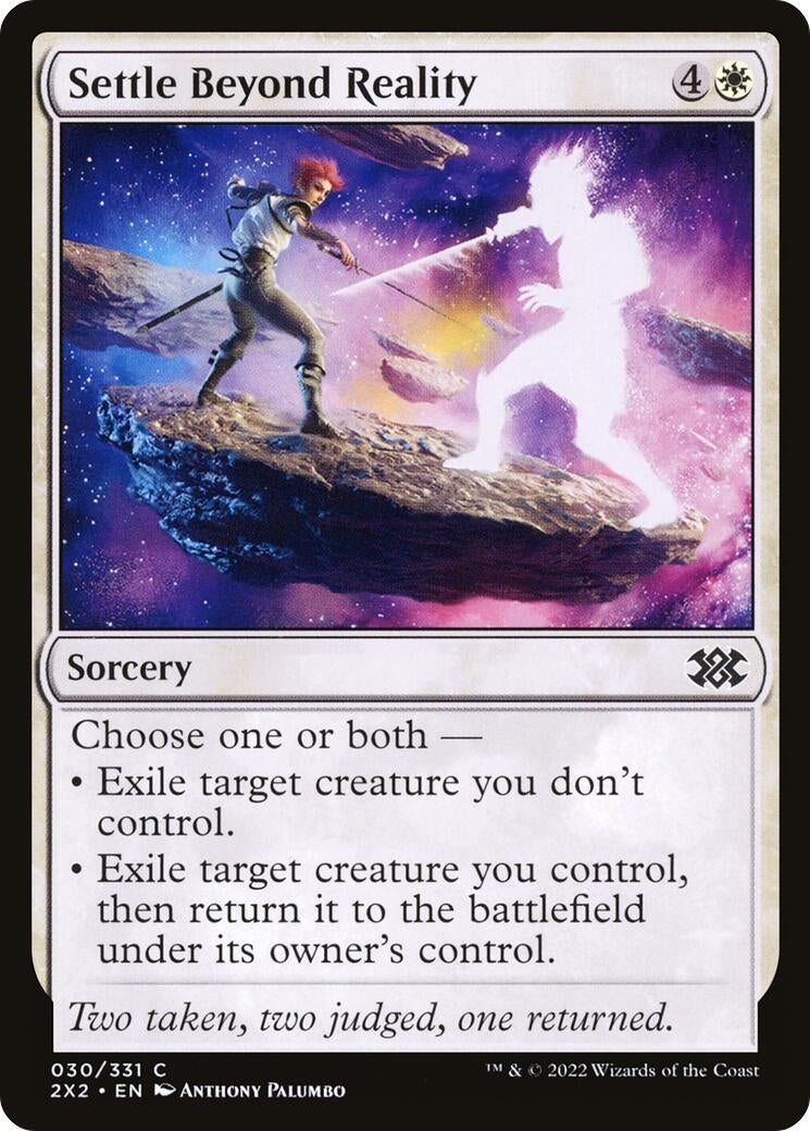 Settle Beyond Reality (30) (2X2)