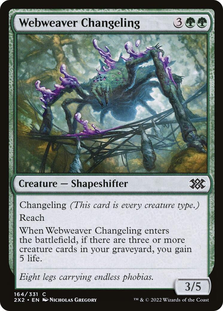 Webweaver Changeling (164) (2X2)