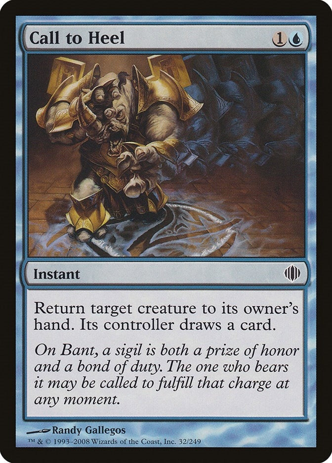 Image for Call to Heel (32) (ALA) - Magic: The Gathering
