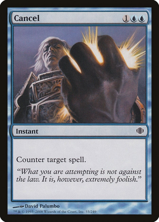 Image for Cancel (33) (ALA) - Magic: The Gathering
