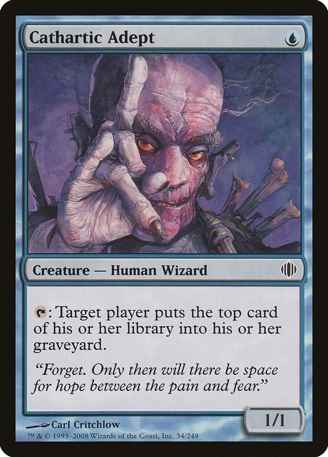 Image for Cathartic Adept (34) (ALA) - Magic: The Gathering