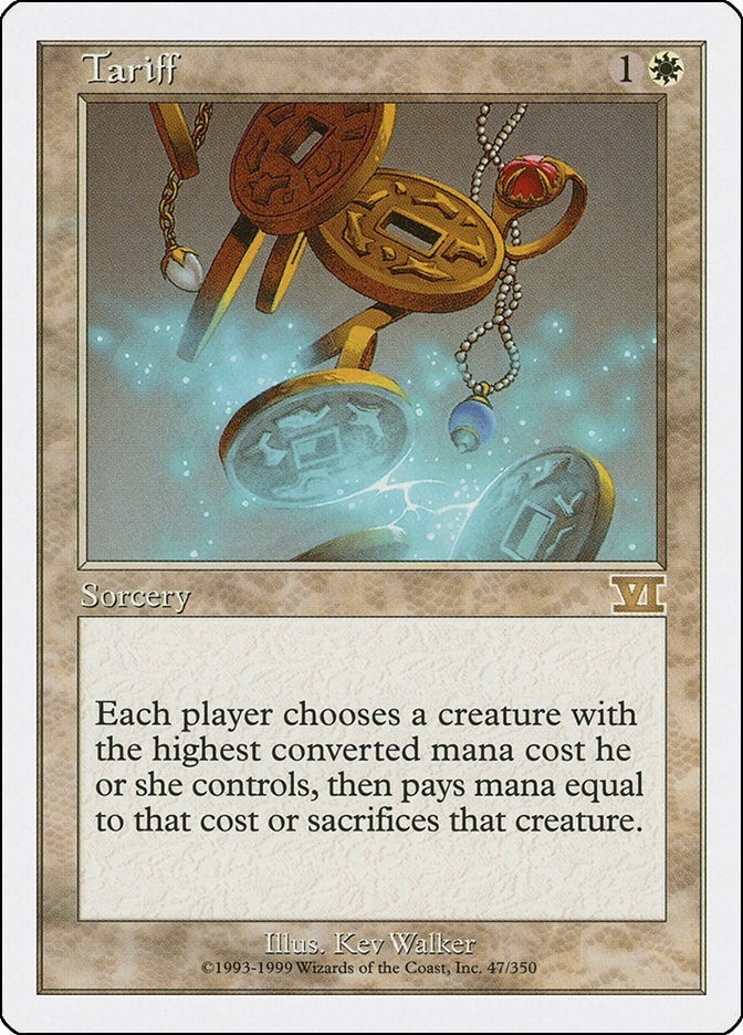 Image for Tariff (47) (6ED) - Magic: The Gathering