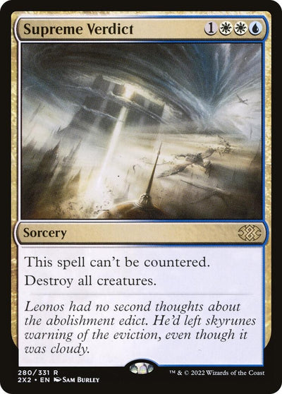 Supreme Verdict (280) (2X2)