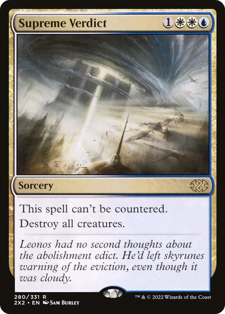 Supreme Verdict (280) (2X2)