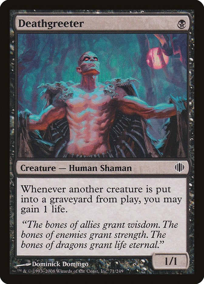 Image for Deathgreeter (71) (ALA) - Magic: The Gathering