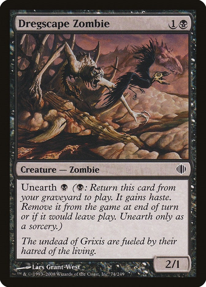 Image for Dregscape Zombie (74) (ALA) - Magic: The Gathering