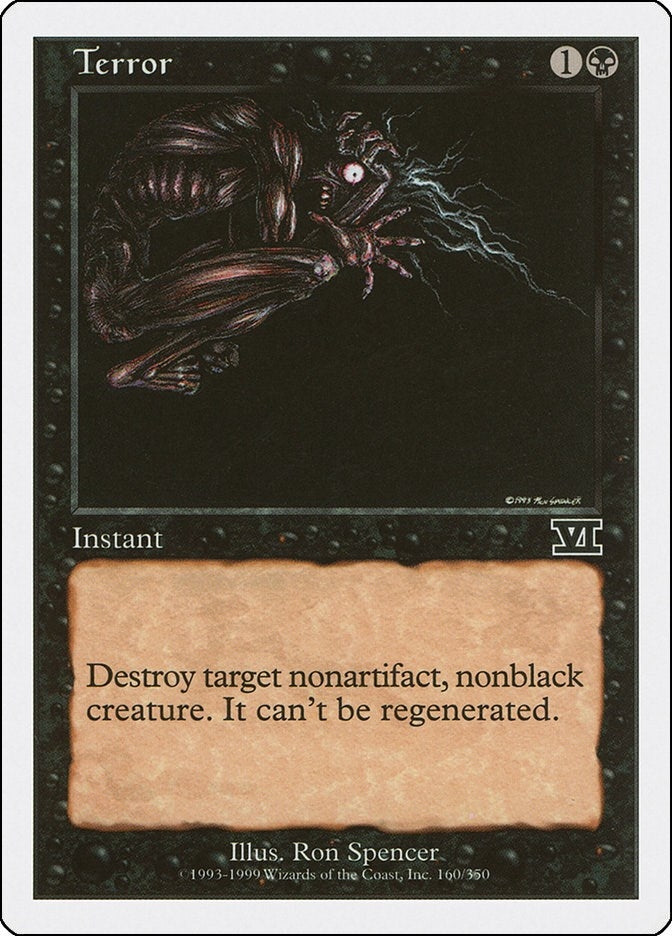Image for Terror (160) (6ED) - Magic: The Gathering