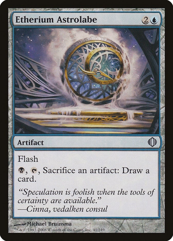 Image for Etherium Astrolabe (41) (ALA) - Magic: The Gathering