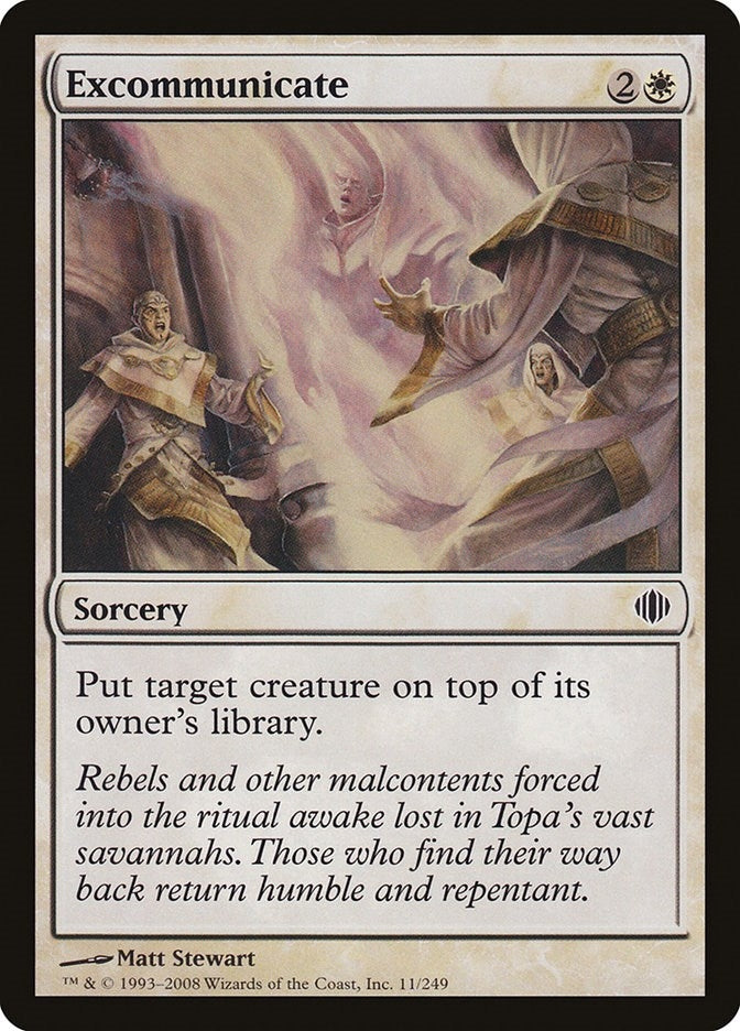 Image for Excommunicate (11) (ALA) - Magic: The Gathering