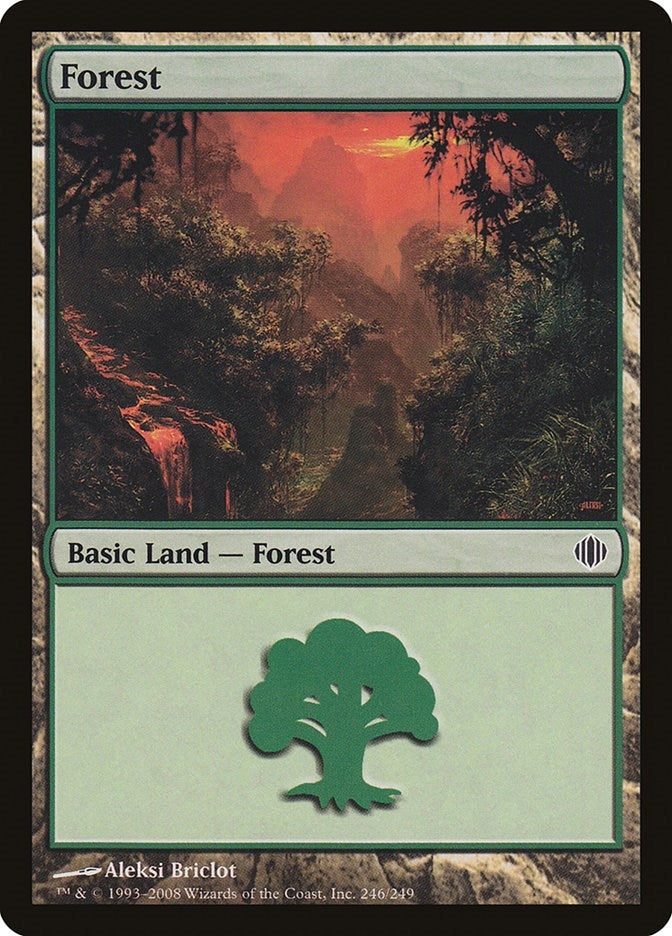 Image for Forest (246) (246) (ALA) - Magic: The Gathering