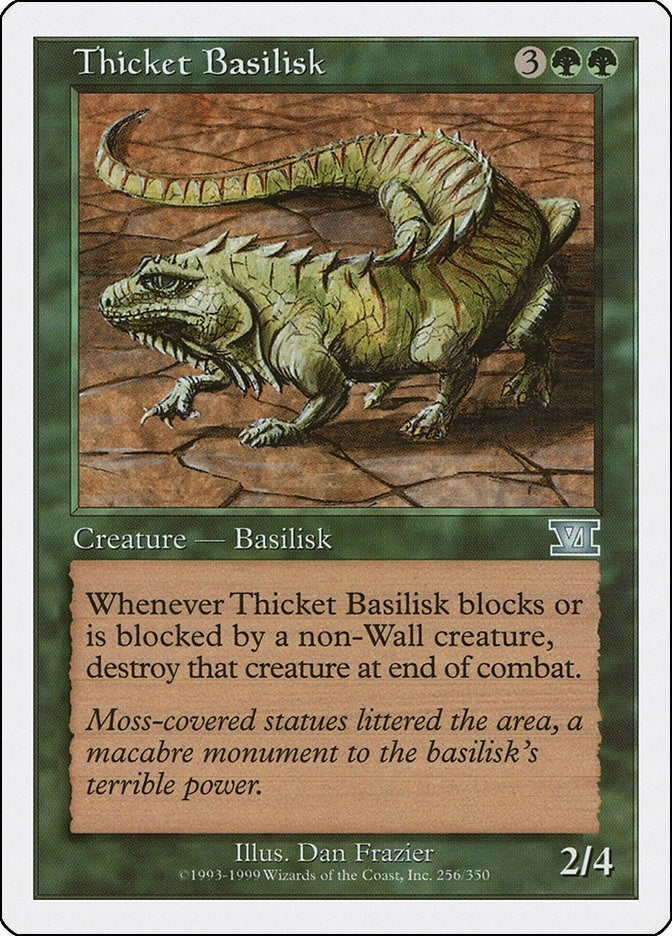 Image for Thicket Basilisk (256) (6ED) - Magic: The Gathering