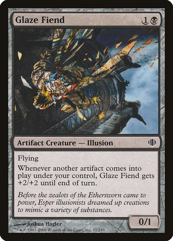 Image for Glaze Fiend (77) (ALA) - Magic: The Gathering