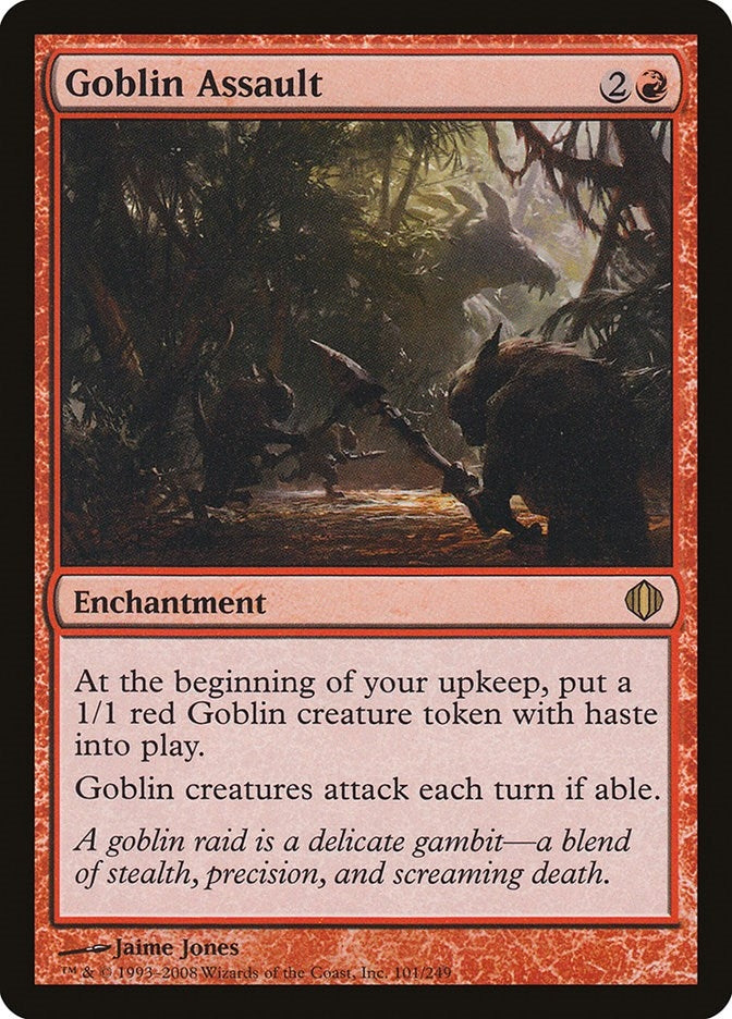Image for Goblin Assault (101) (ALA) - Magic: The Gathering