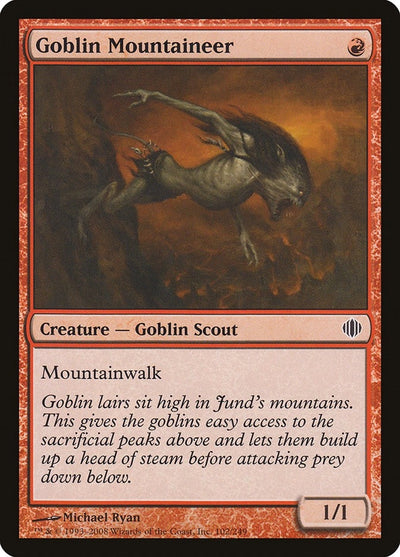 Goblin Mountaineer (102) (ALA)