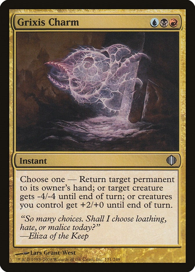 Image for Grixis Charm (171) (ALA) - Magic: The Gathering
