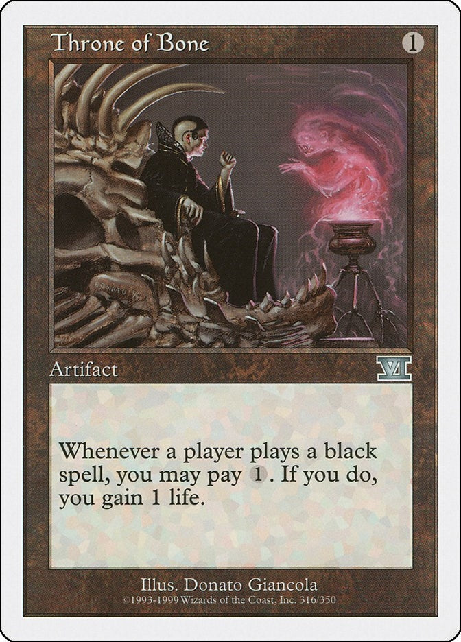 Image for Throne of Bone (316) (6ED) - Magic: The Gathering