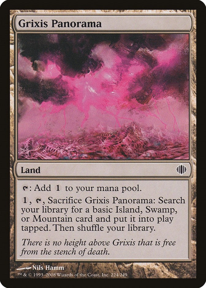 Image for Grixis Panorama (224) (ALA) - Magic: The Gathering
