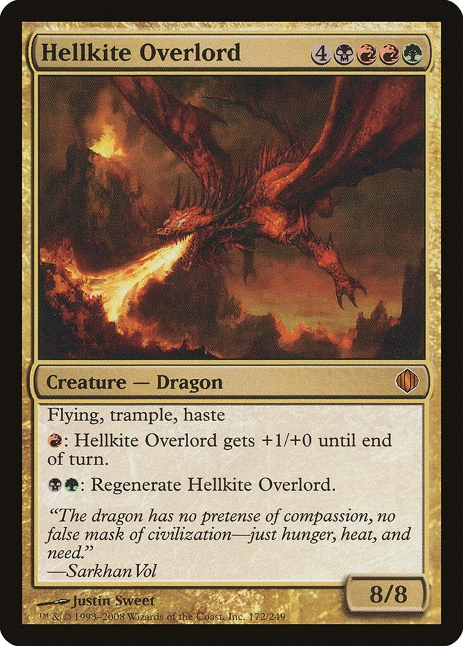 Image for Hellkite Overlord (172) (ALA) - Magic: The Gathering