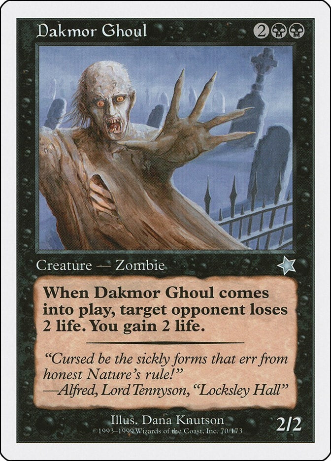 Image for Dakmor Ghoul (70) (S99) - Magic: The Gathering