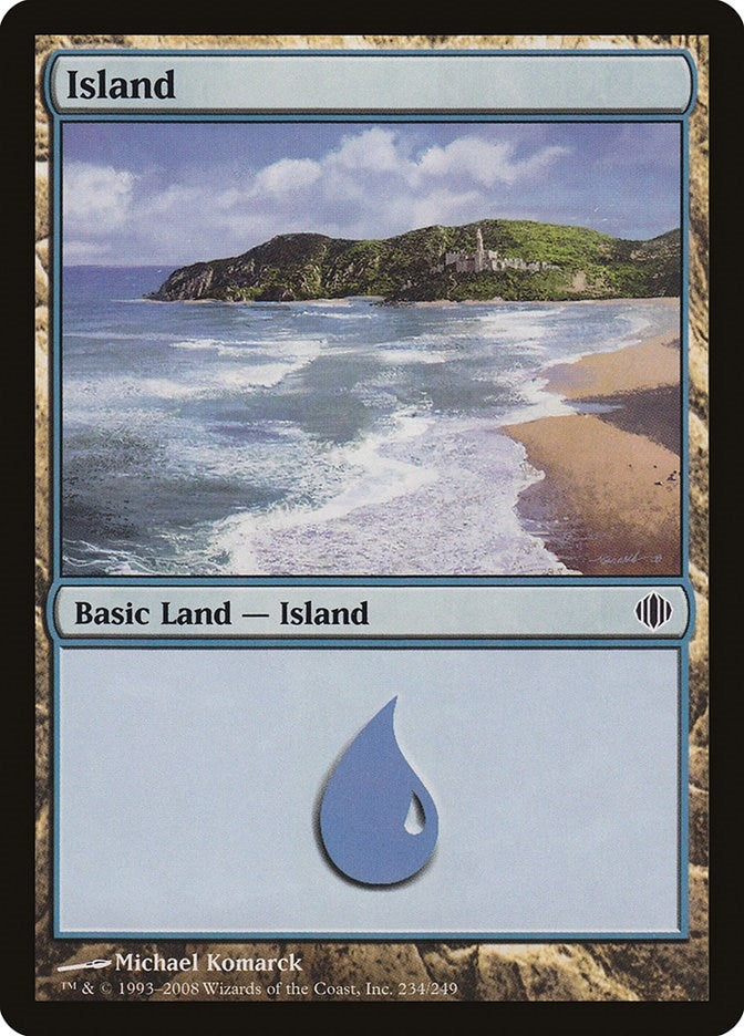 Image for Island (234) (234) (ALA) - Magic: The Gathering