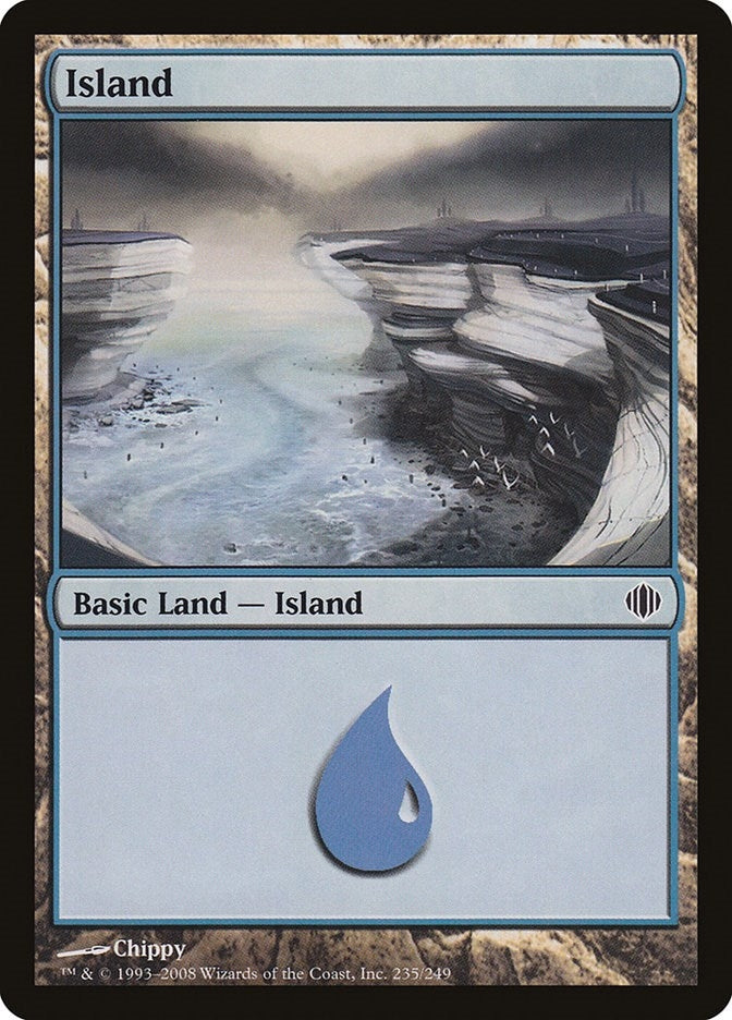 Image for Island (235) (235) (ALA) - Magic: The Gathering