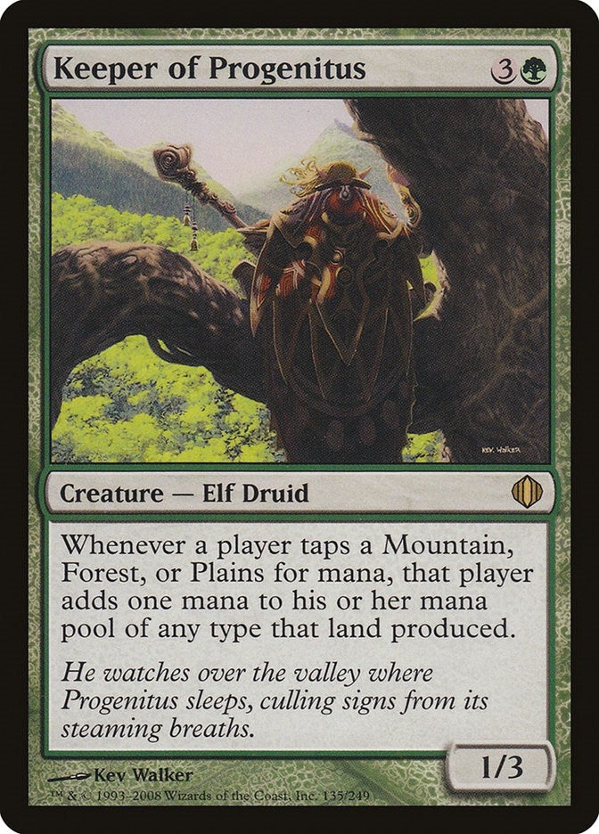 Image for Keeper of Progenitus (135) (ALA) - Magic: The Gathering
