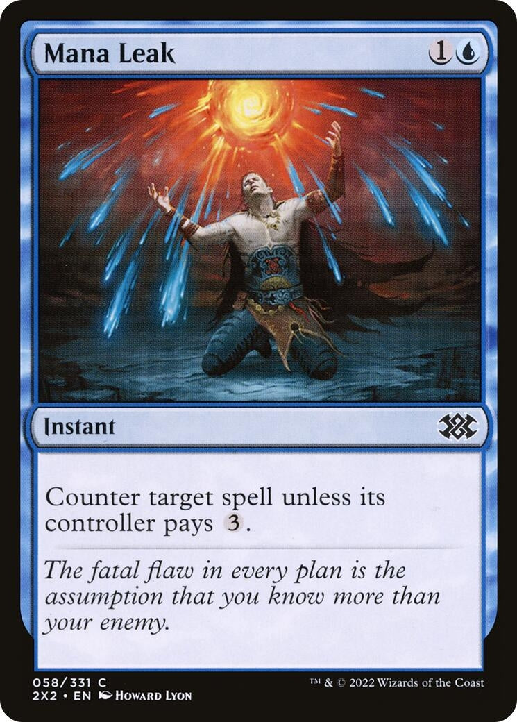 Mana Leak (58) (2X2)