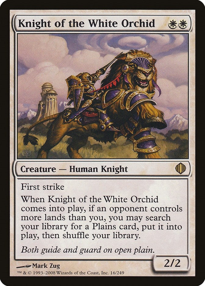 Image for Knight of the White Orchid (16) (ALA) - Magic: The Gathering