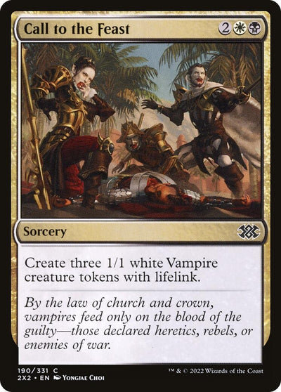 Call to the Feast (190) (2X2)