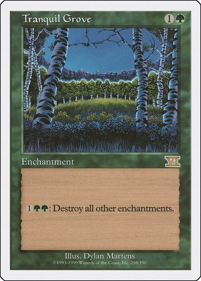Image for Tranquil Grove (258) (6ED) - Magic: The Gathering