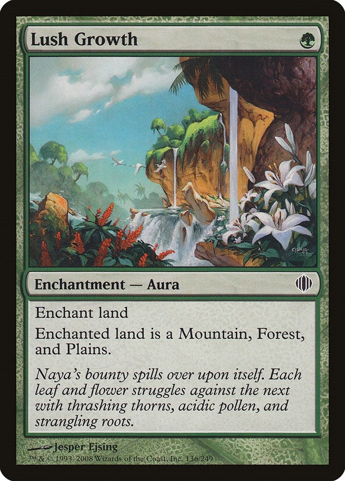 Image for Lush Growth (136) (ALA) - Magic: The Gathering