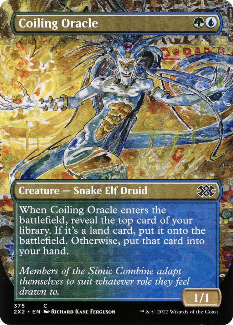 Coiling Oracle (Borderless) (375) (2X2)