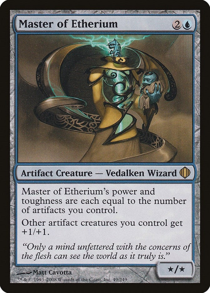 Image for Master of Etherium (49) (ALA) - Magic: The Gathering