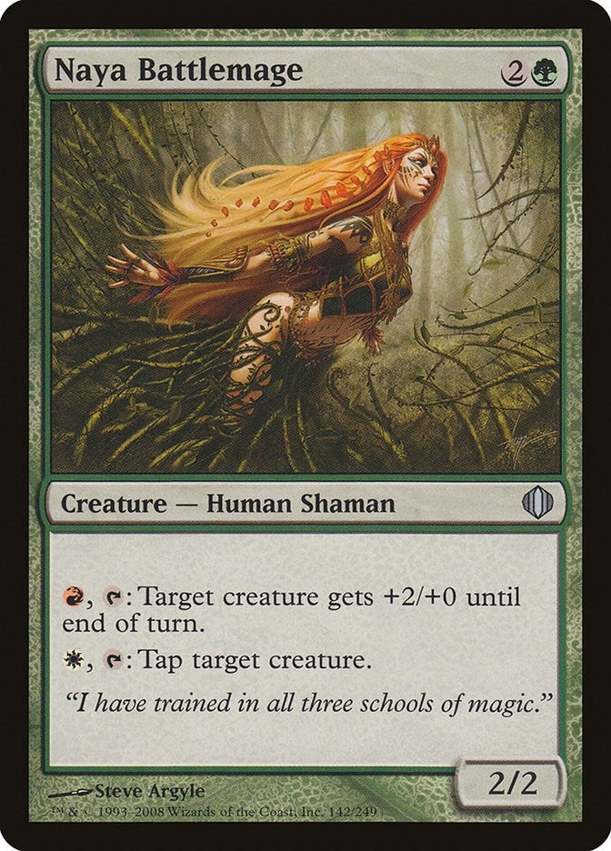 Image for Naya Battlemage (142) (ALA) - Magic: The Gathering