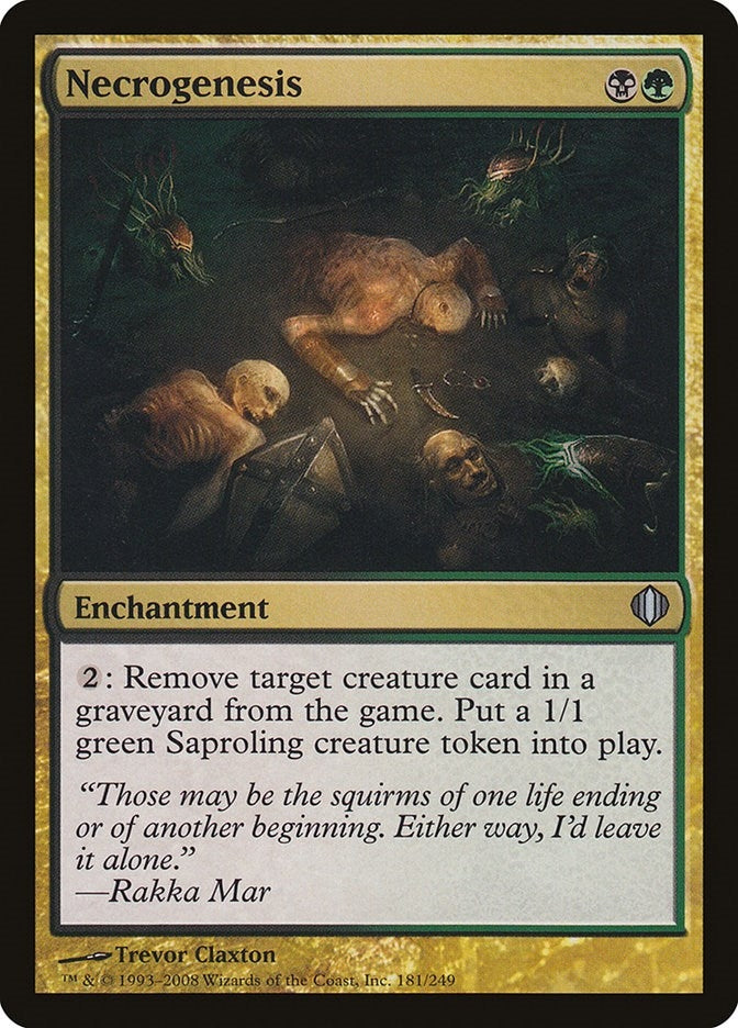 Image for Necrogenesis (181) (ALA) - Magic: The Gathering