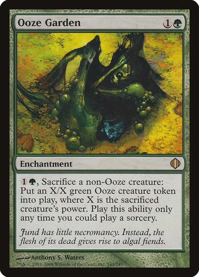 Image for Ooze Garden (143) (ALA) - Magic: The Gathering