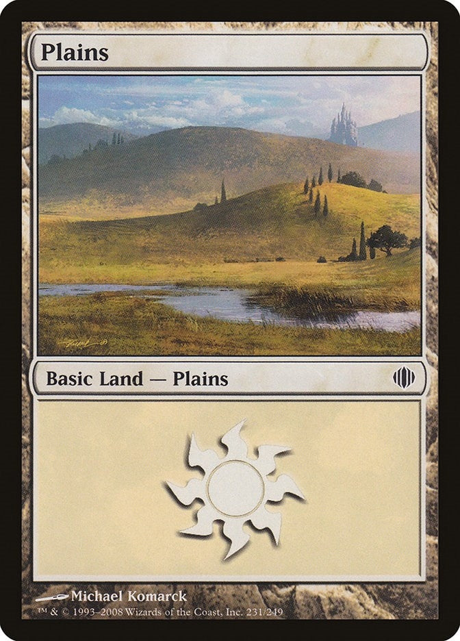 Image for Plains (231) (231) (ALA) - Magic: The Gathering