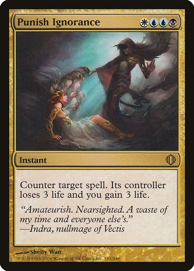 Image for Punish Ignorance (183) (ALA) - Magic: The Gathering