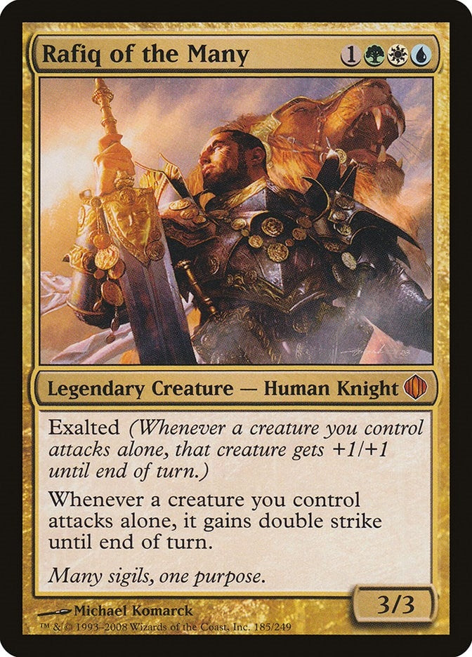 Image for Rafiq of the Many (185) (ALA) - Magic: The Gathering