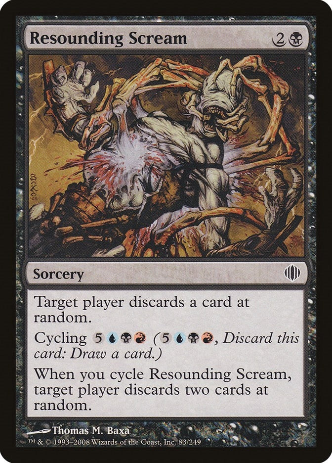 Image for Resounding Scream (83) (ALA) - Magic: The Gathering