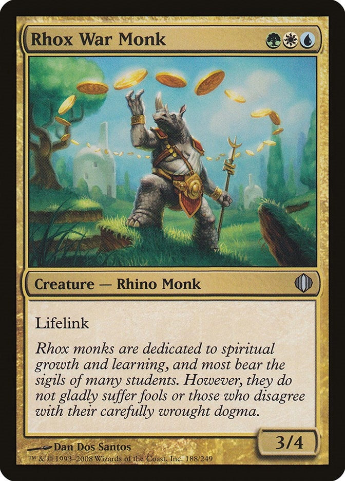 Image for Rhox War Monk (188) (ALA) - Magic: The Gathering