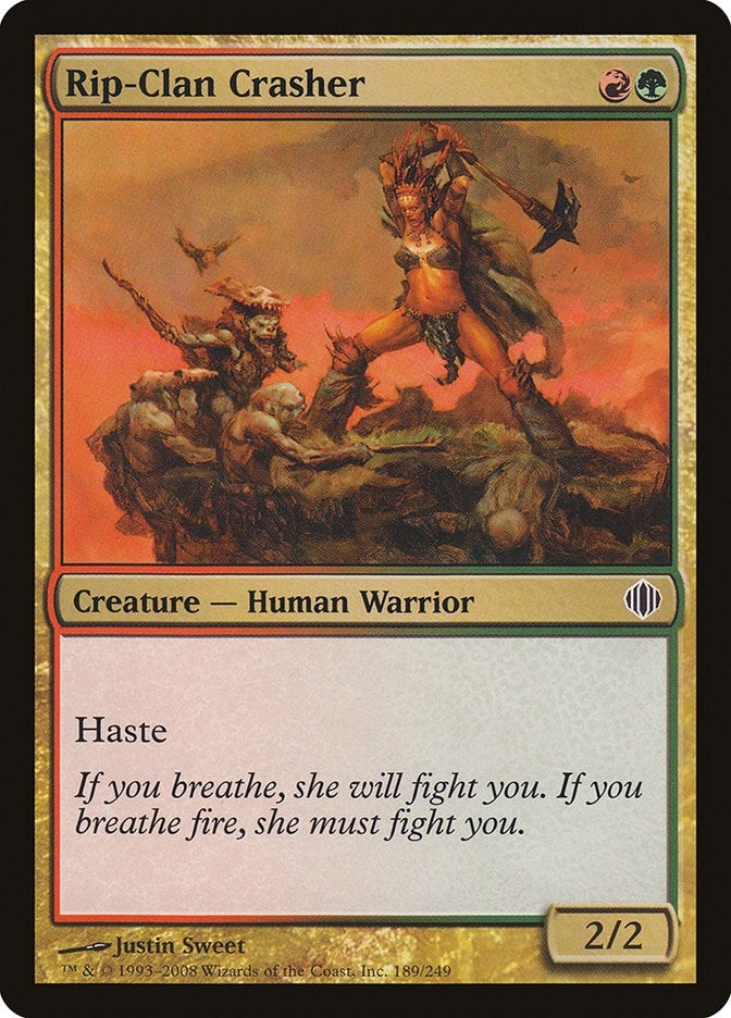 Image for Rip-Clan Crasher (189) (ALA) - Magic: The Gathering