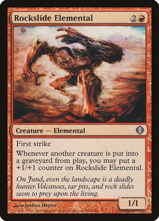 Image for Rockslide Elemental (112) (ALA) - Magic: The Gathering