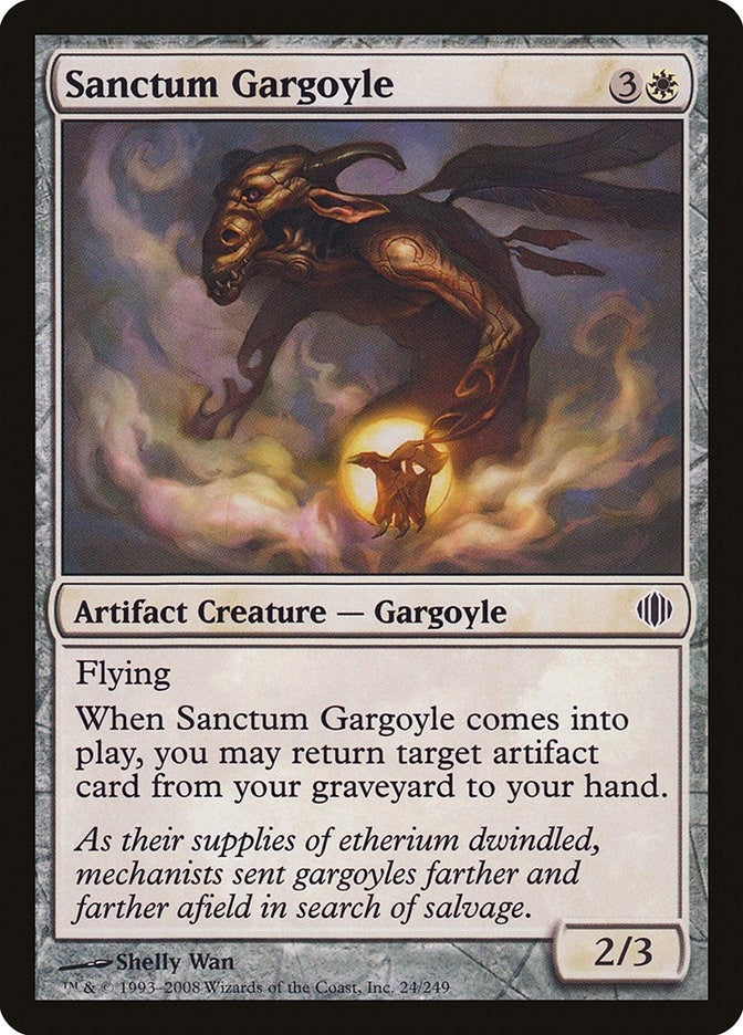 Image for Sanctum Gargoyle (24) (ALA) - Magic: The Gathering