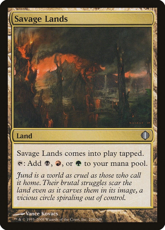 Image for Savage Lands (228) (ALA) - Magic: The Gathering