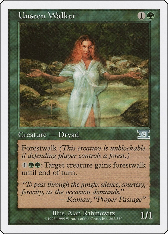 Image for Unseen Walker (262) (6ED) - Magic: The Gathering