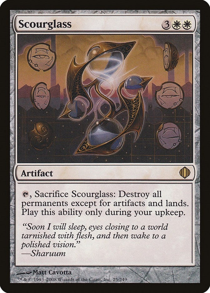 Image for Scourglass (25) (ALA) - Magic: The Gathering