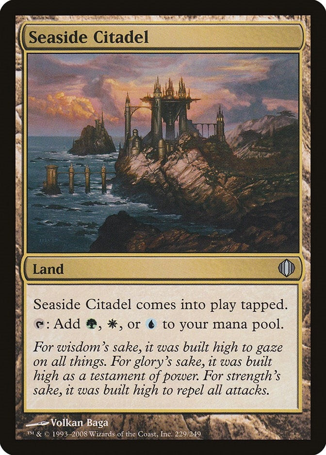 Image for Seaside Citadel (229) (ALA) - Magic: The Gathering