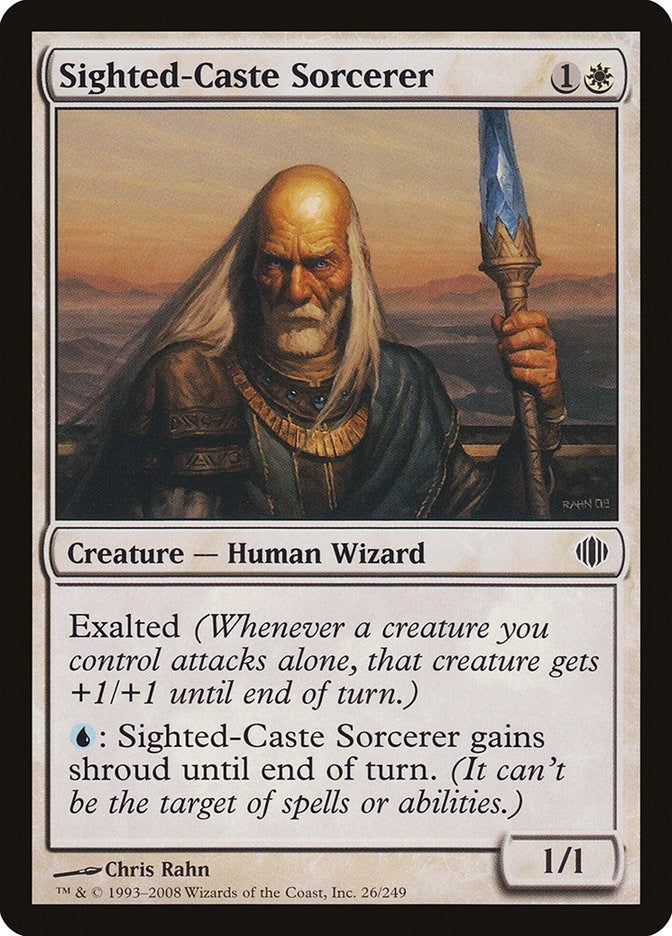 Image for Sighted-Caste Sorcerer (26) (ALA) - Magic: The Gathering